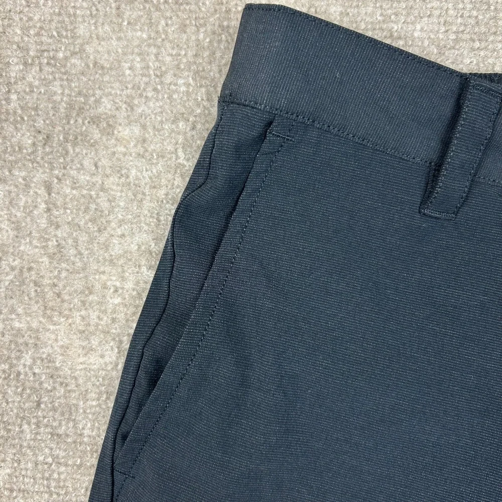 Banana Republic Chino Shorts Mens 32 Navy Slash Pocket Comfort Waistband Golf